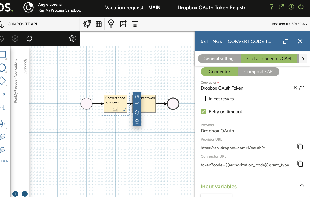 OAuth Token Registration CAPI Design 1