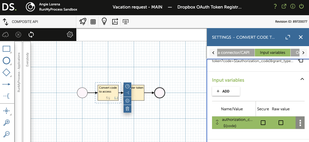 OAuth Token Registration CAPI Design 2